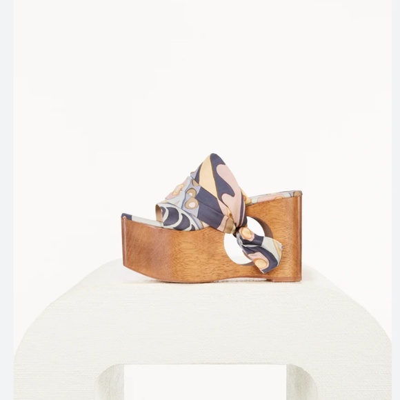 Cult Gaia Anna Platform Sandals size 35.5 sold out in box - Picture 2 of 5